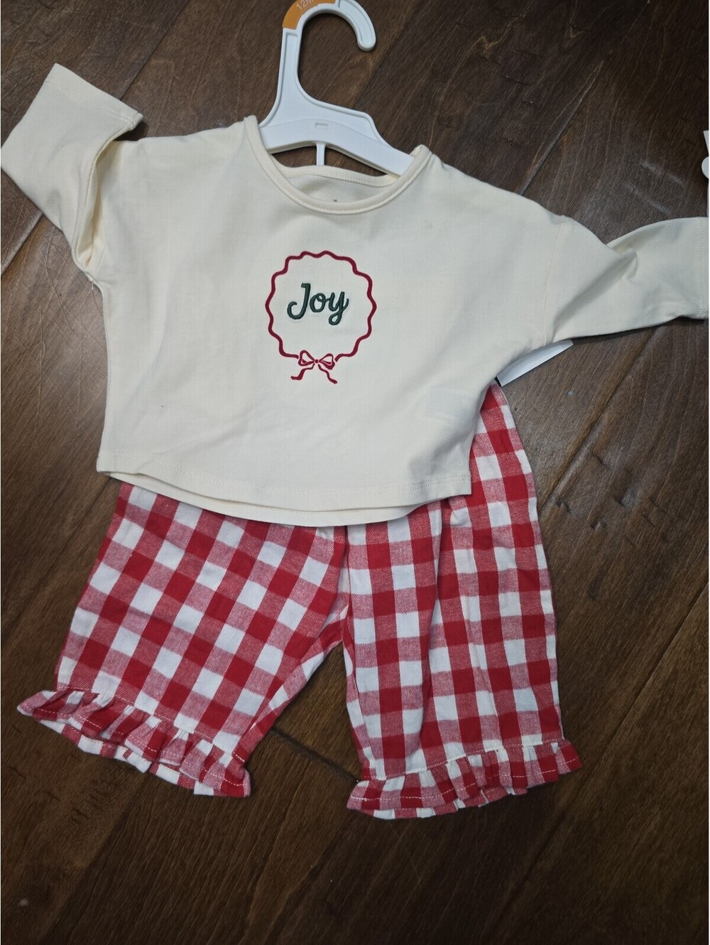 0-3m nwt christmas outfit by cloud island 166G8